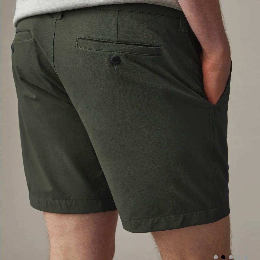 Men's Dark Green Shorts